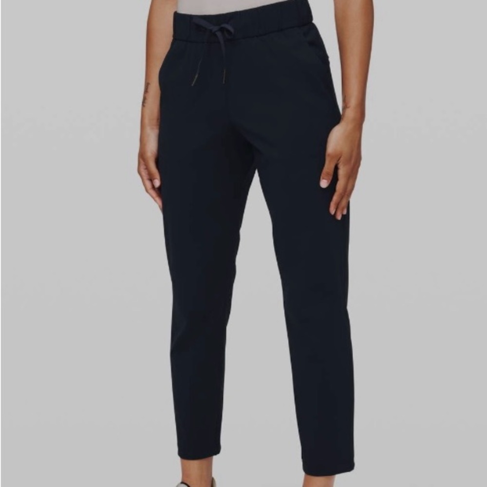 Black Lululemon Drawstring Pants